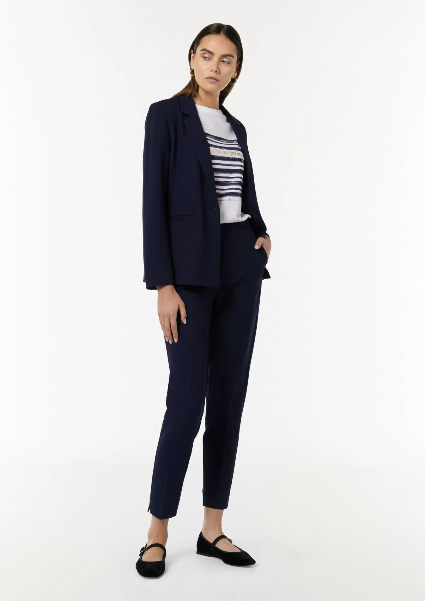 Cheap Comma Blazer Aus Jersey