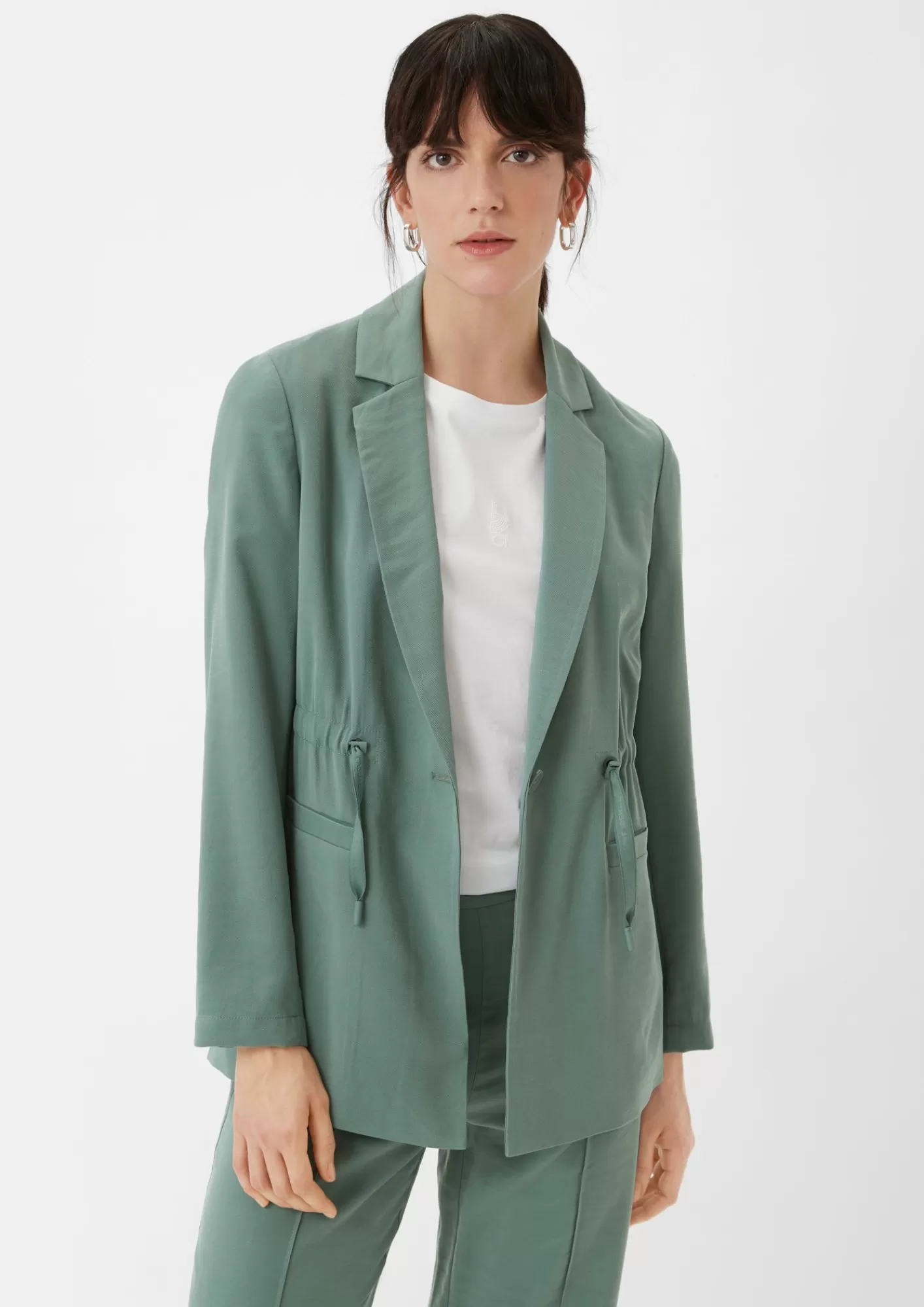 Flash Sale Comma Blazer Aus Viskosetwill
