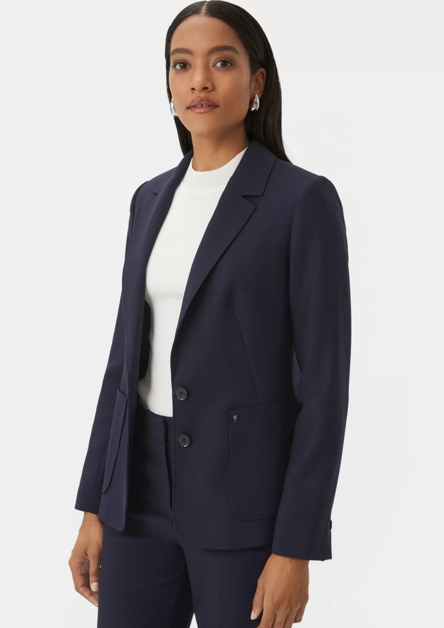 Online Comma Blazer Mit Leichtem Futter