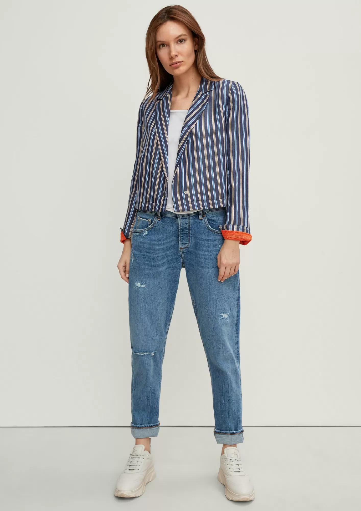 Flash Sale Comma Blazer Mit Streifenmuster