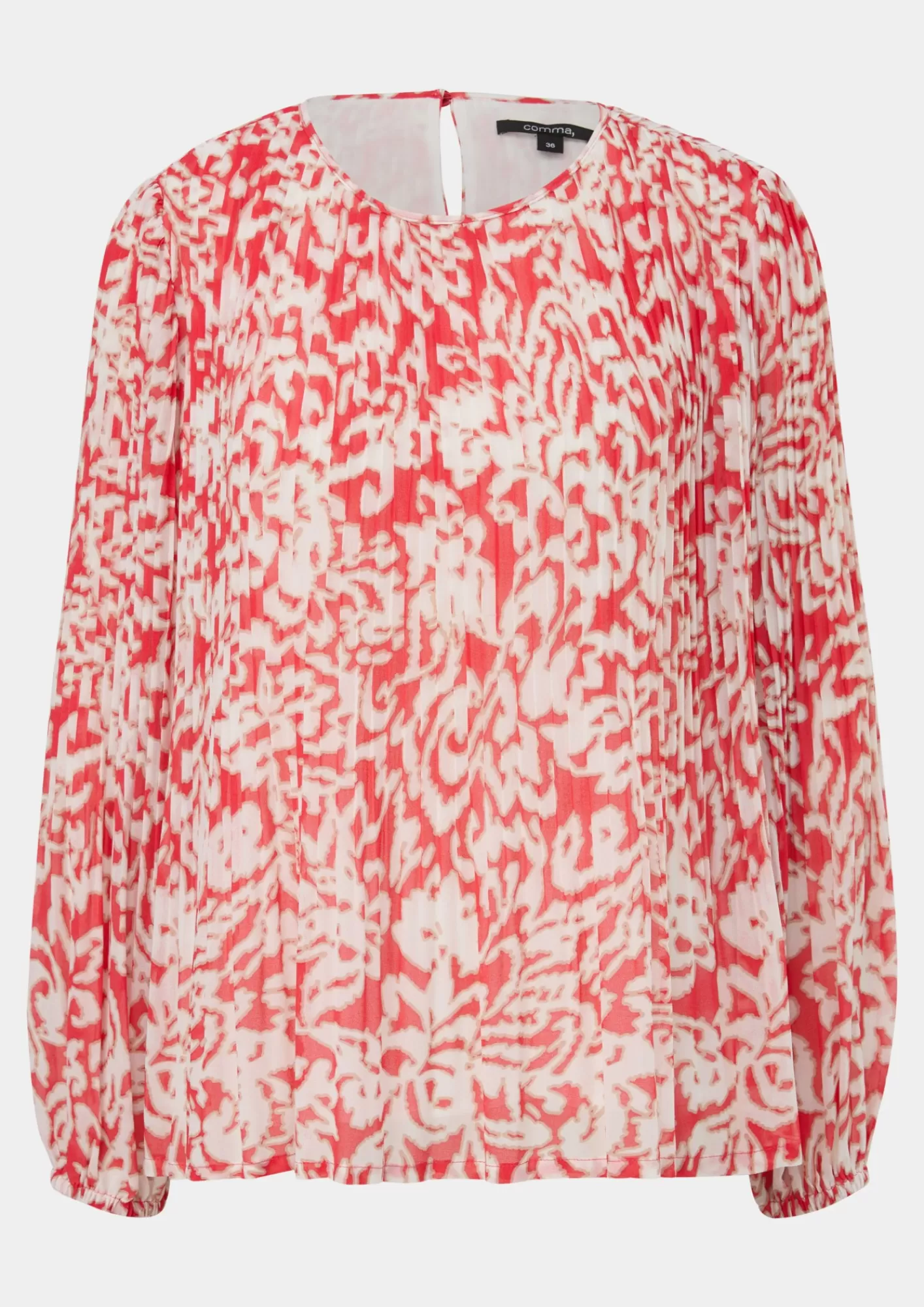 Discount Comma Bluse Aus Chiffon