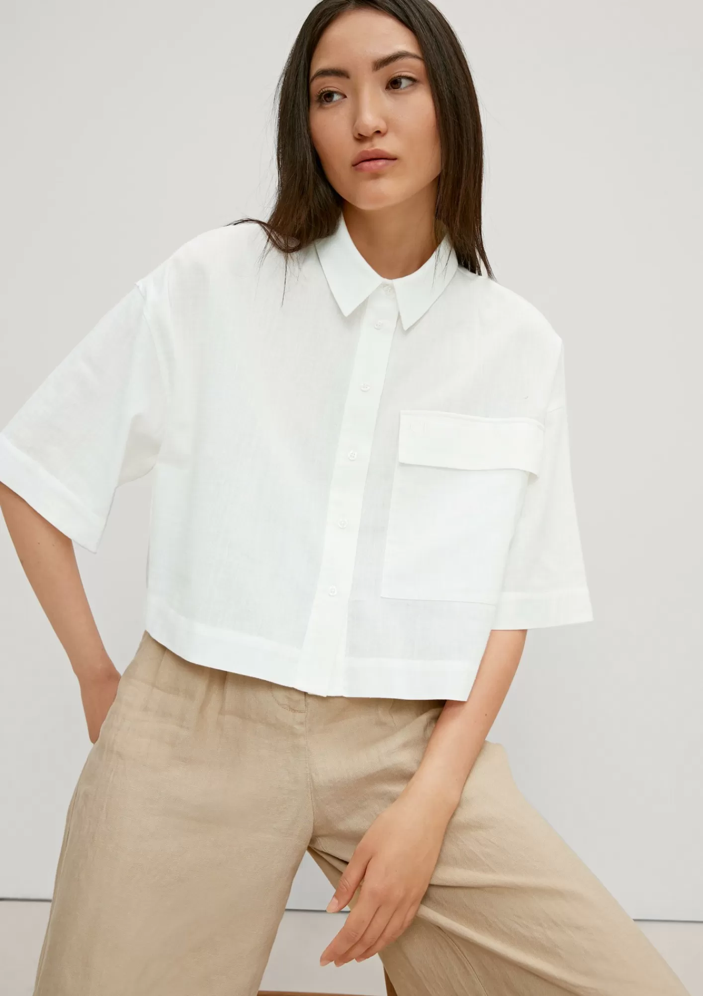 Flash Sale Comma Bluse In Boxy-Shape