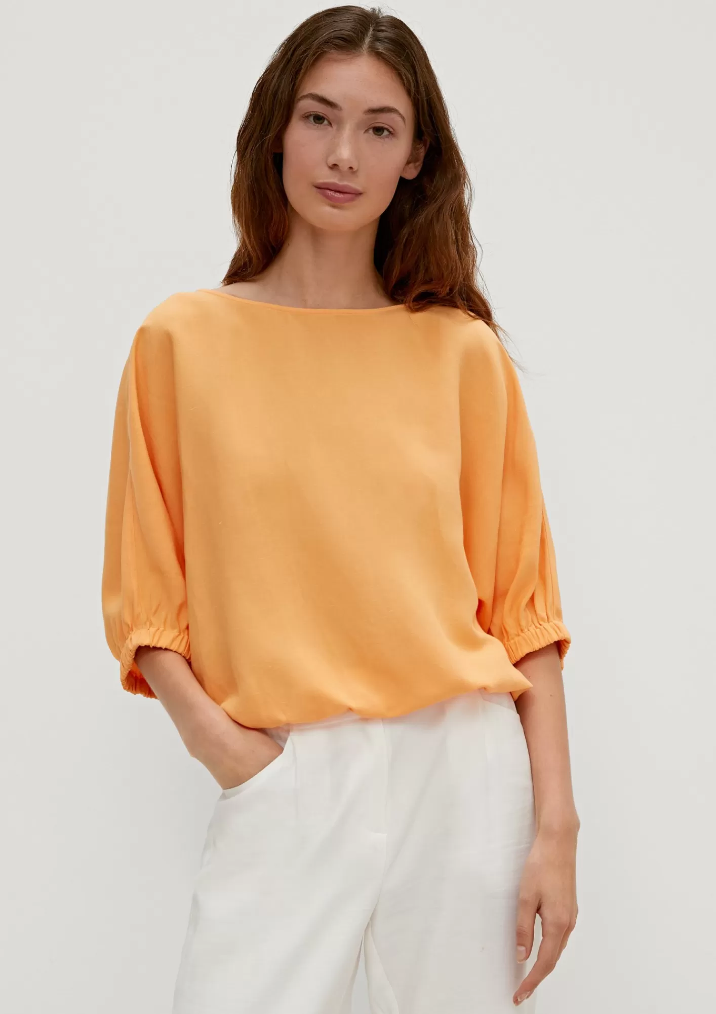 Fashion Comma Bluse Mit Fledermausarmeln