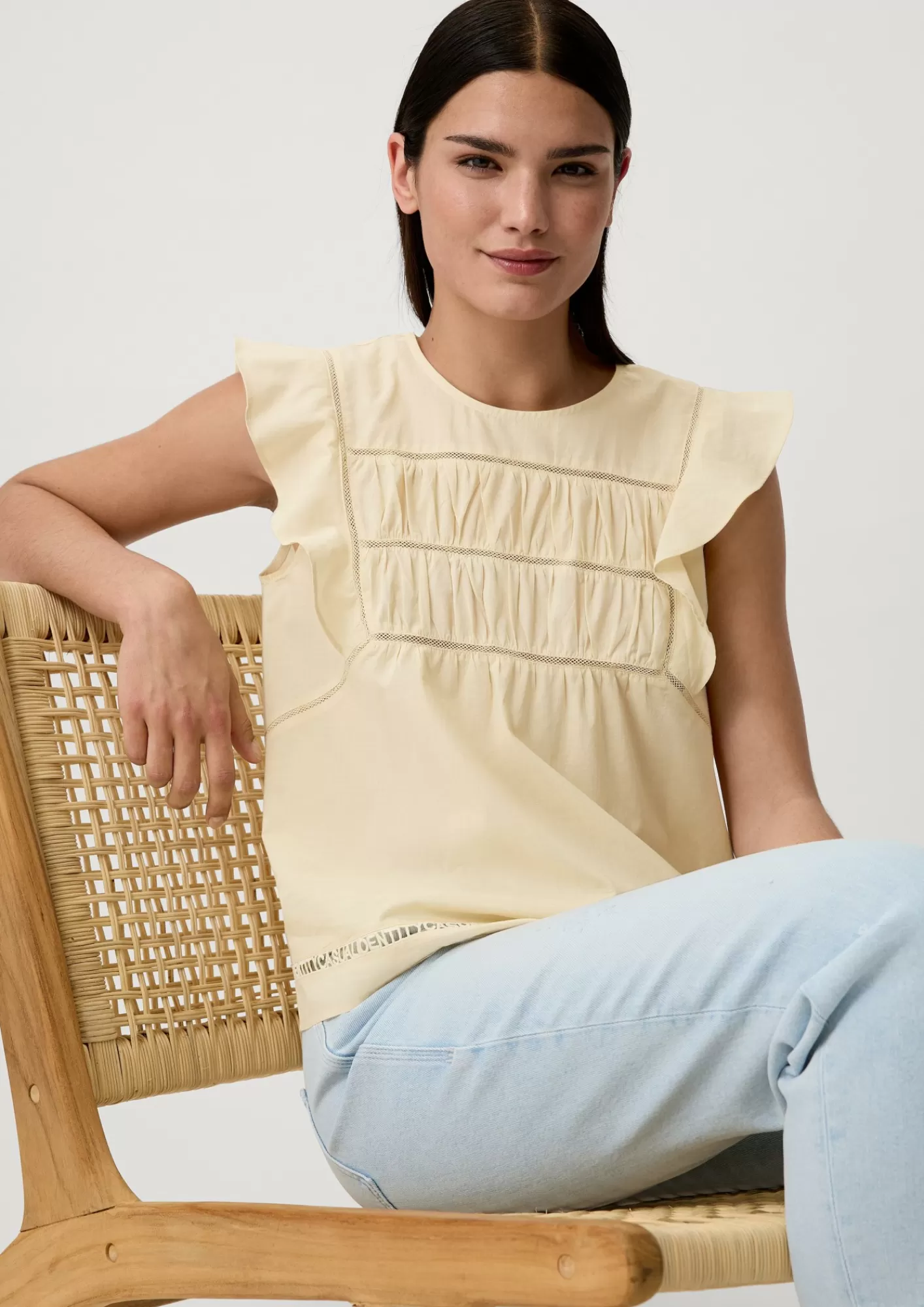 Flash Sale Comma Bluse Mit Zierborte