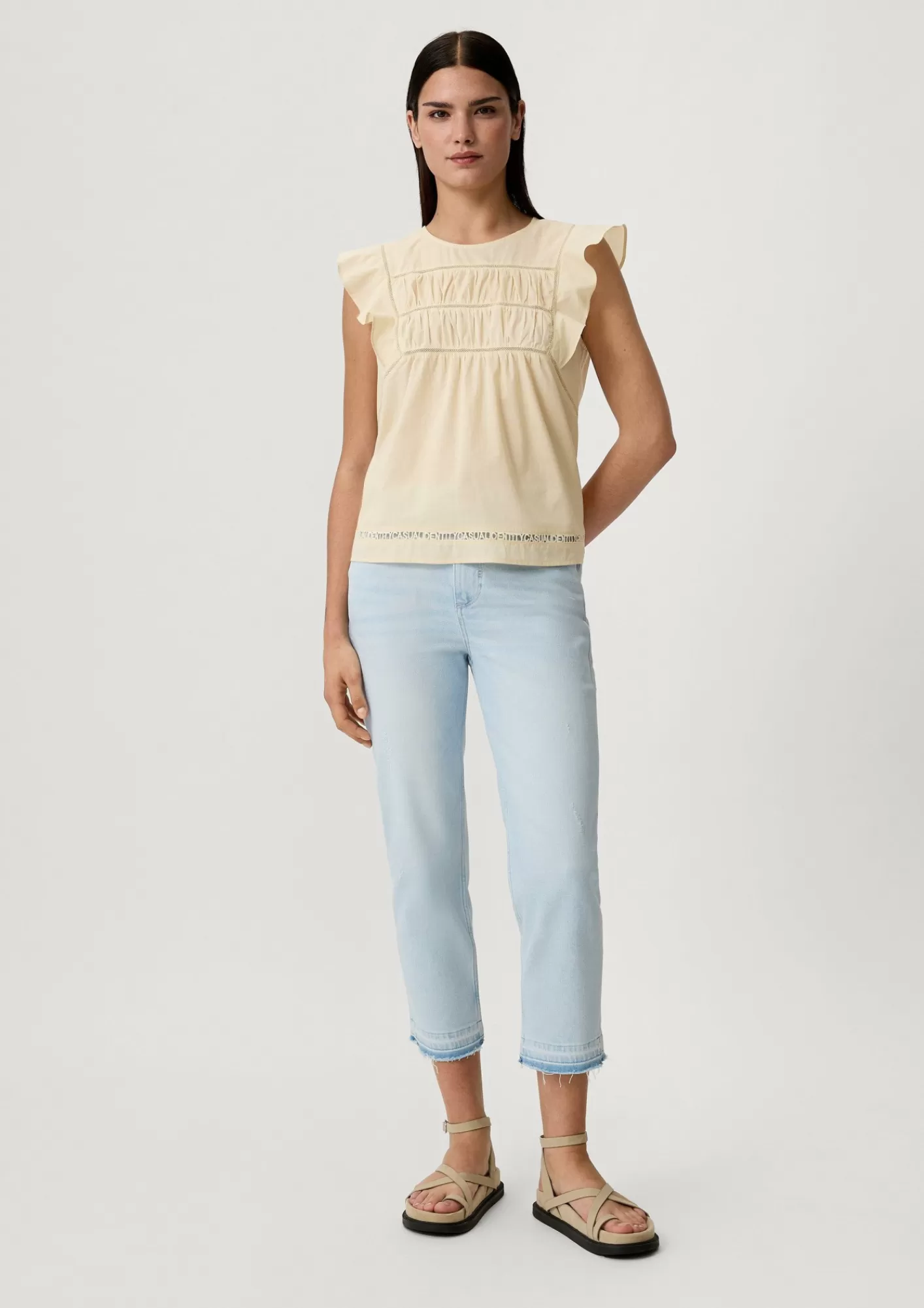 Flash Sale Comma Bluse Mit Zierborte