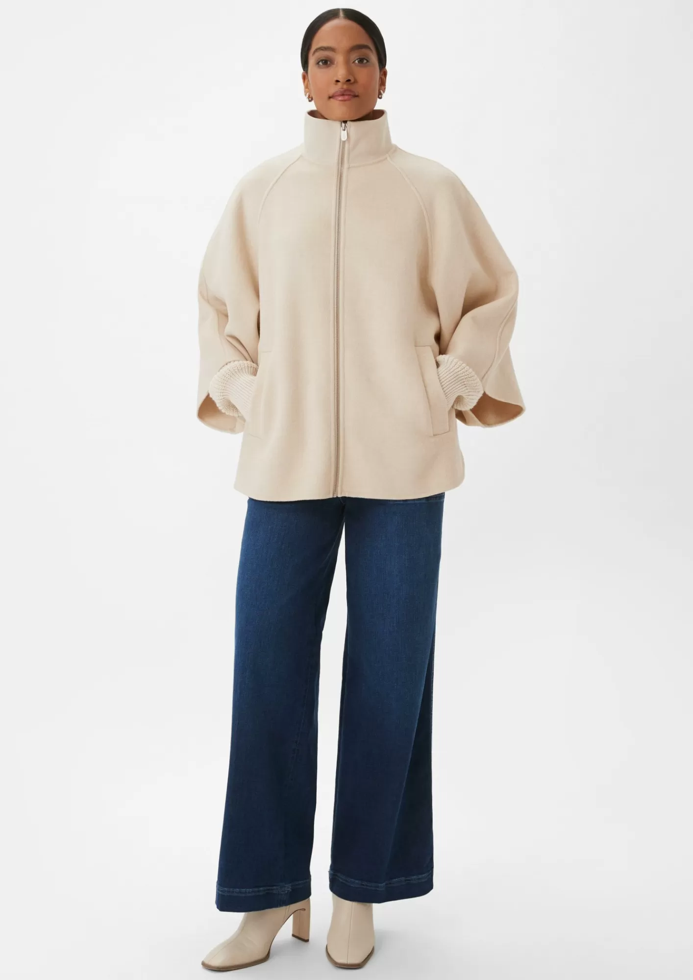 Fashion Comma Cape Aus Wollmix