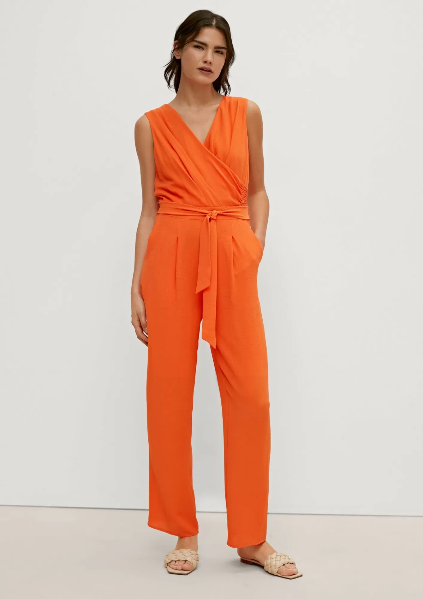 Best Comma Jumpsuit Mit Crepestruktur