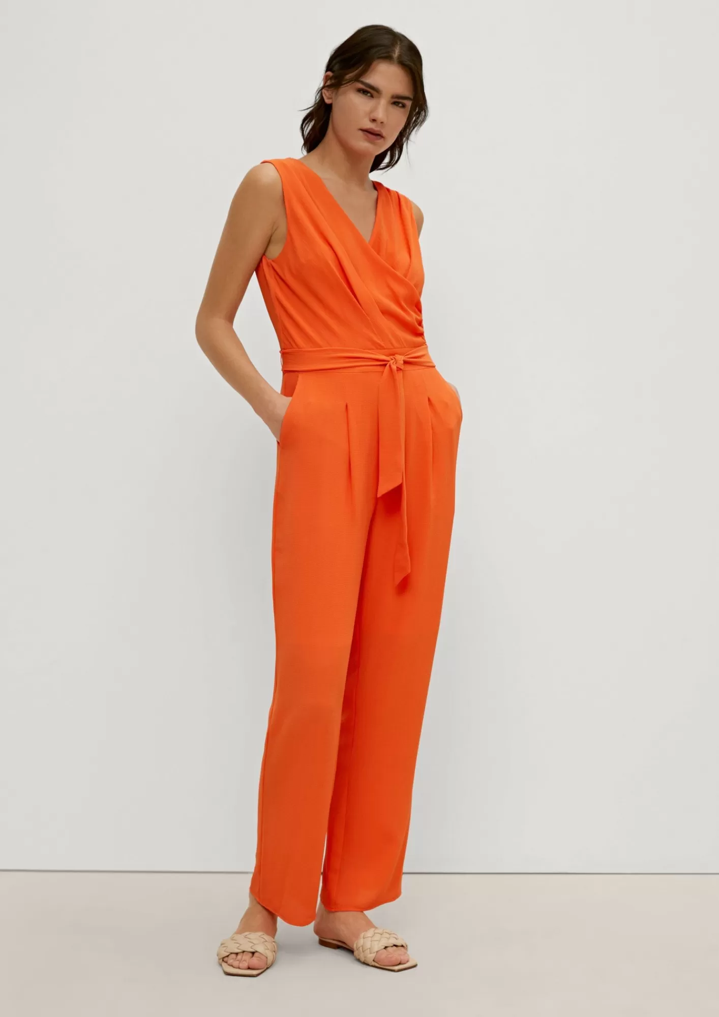 Best Comma Jumpsuit Mit Crepestruktur