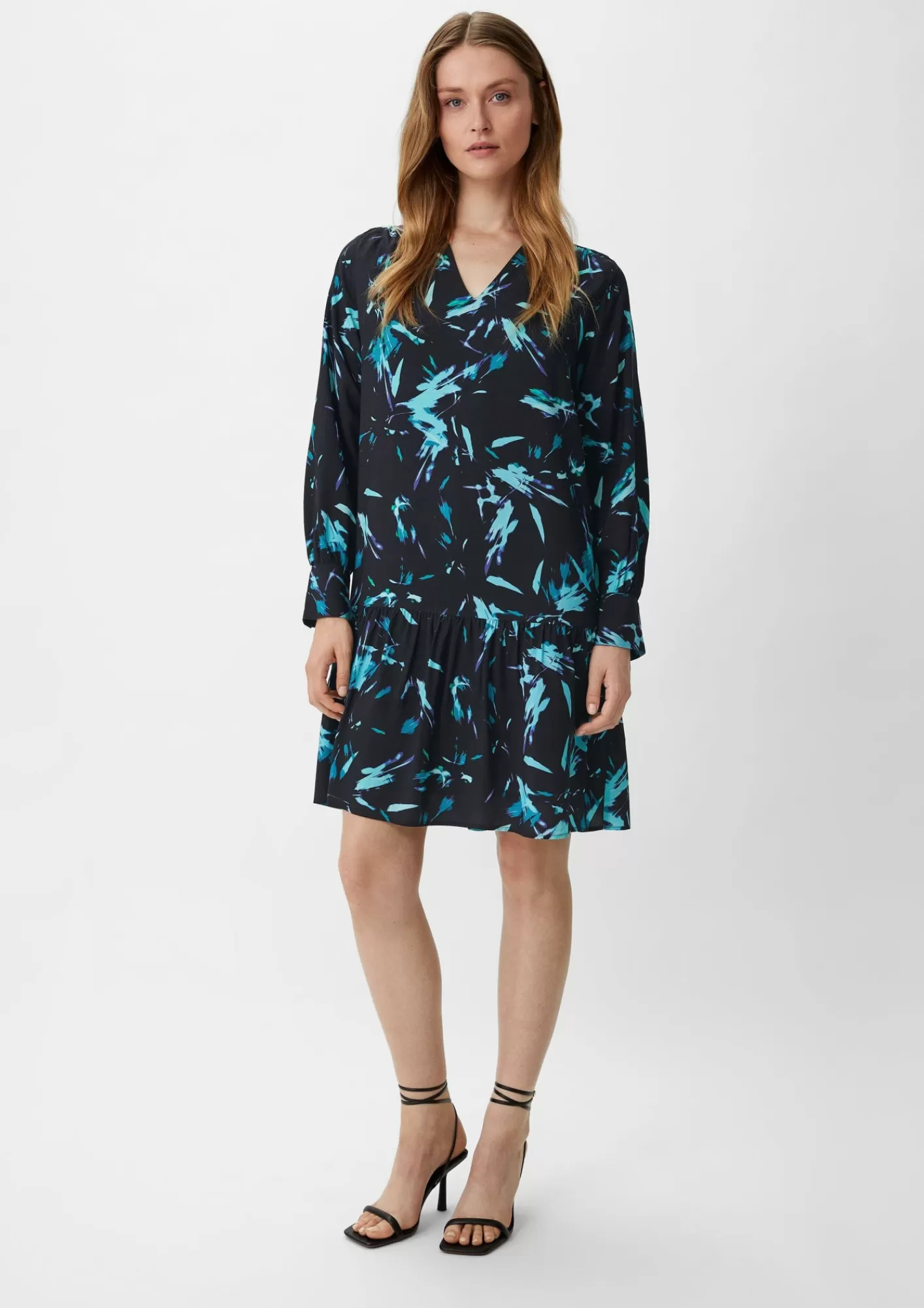 Best Comma Kleid Mit Allover-Print