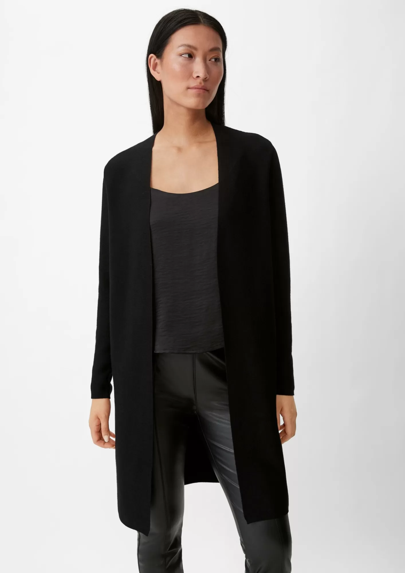 Outlet Comma Long-Cardigan Aus Viskosemix