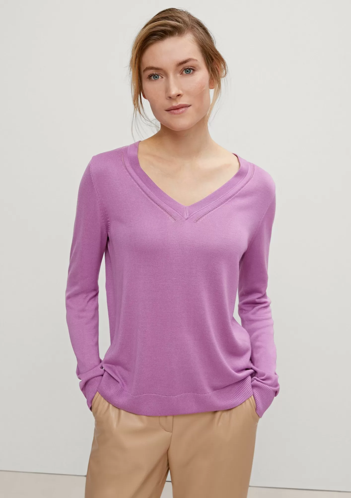 Flash Sale Comma Pullover Mit Ajourdetail