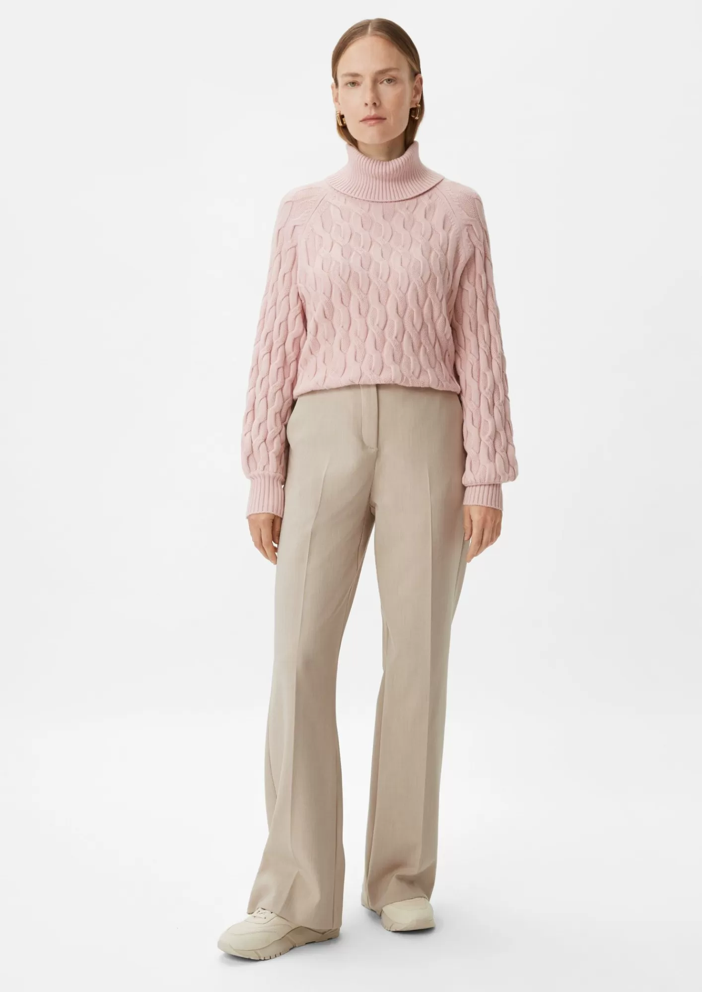Online Comma Regular: Hose Mit Semi Wide Leg
