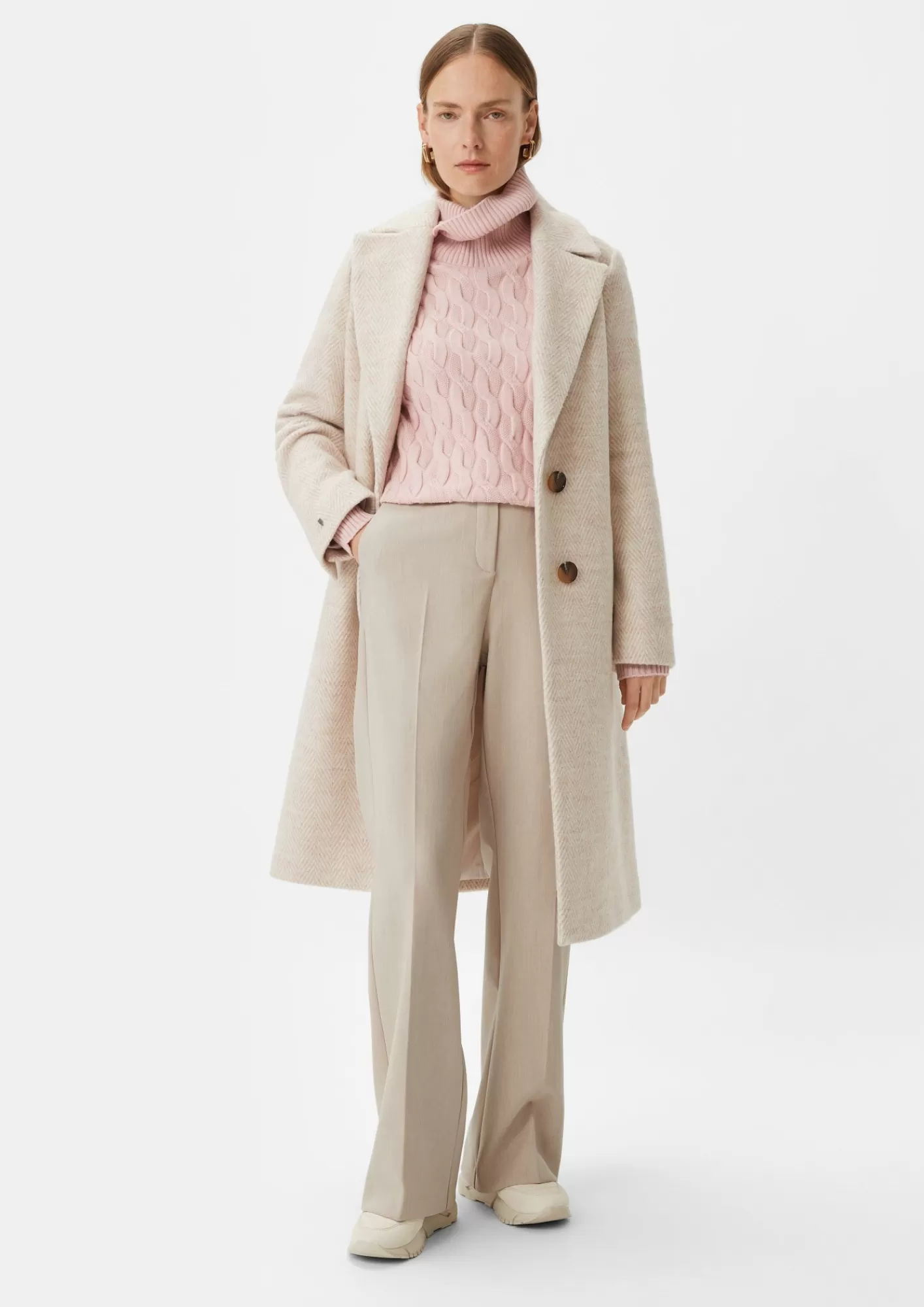 Online Comma Regular: Hose Mit Semi Wide Leg