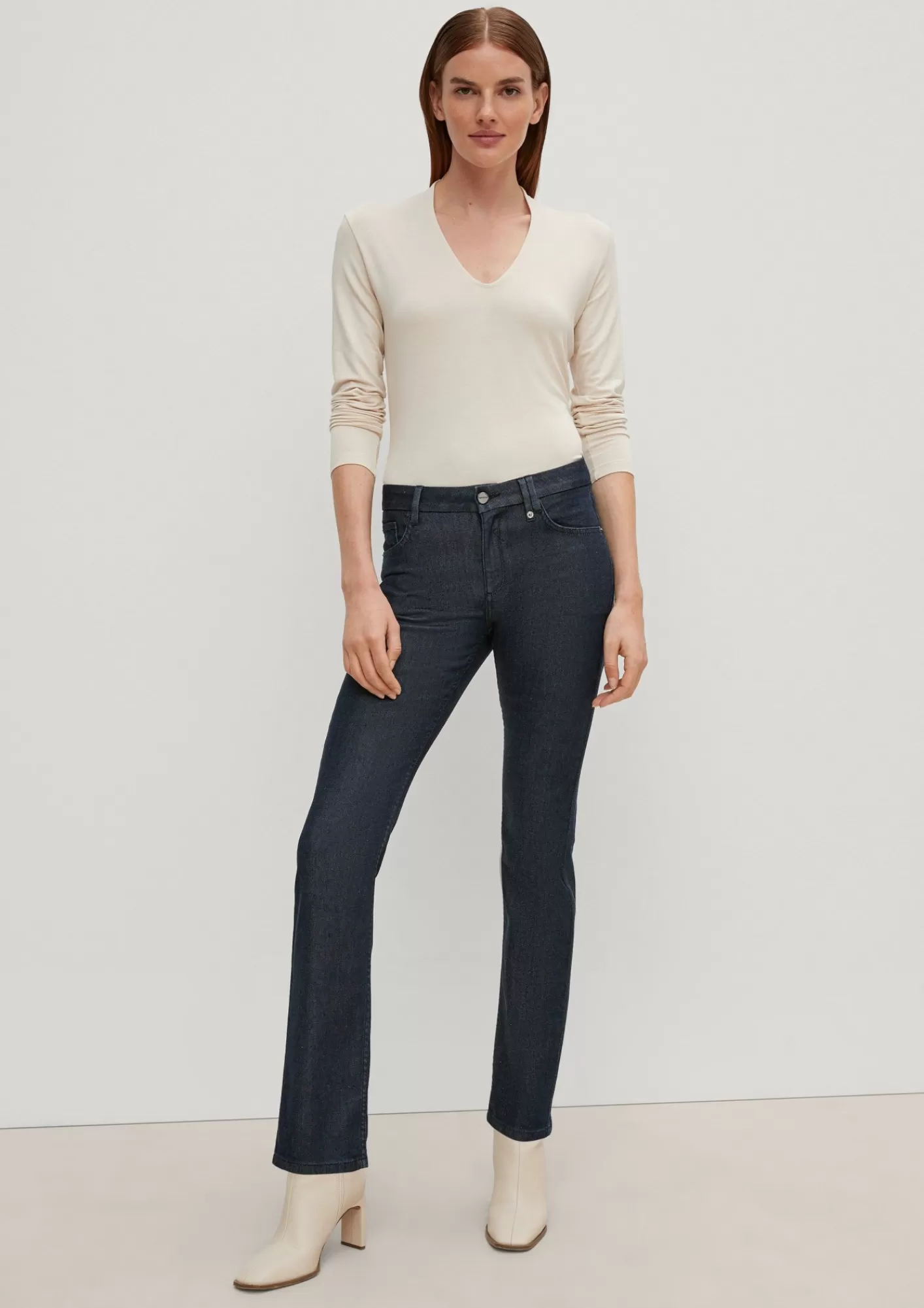 Best Comma Regular: Jeans Mit Straight Leg