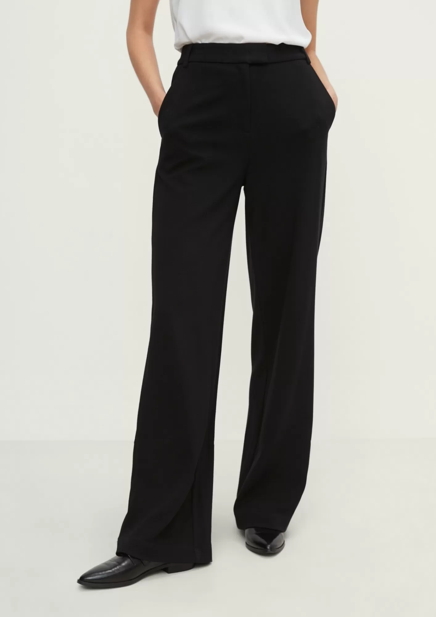 Fashion Comma Regular: Wide Leg-Hose