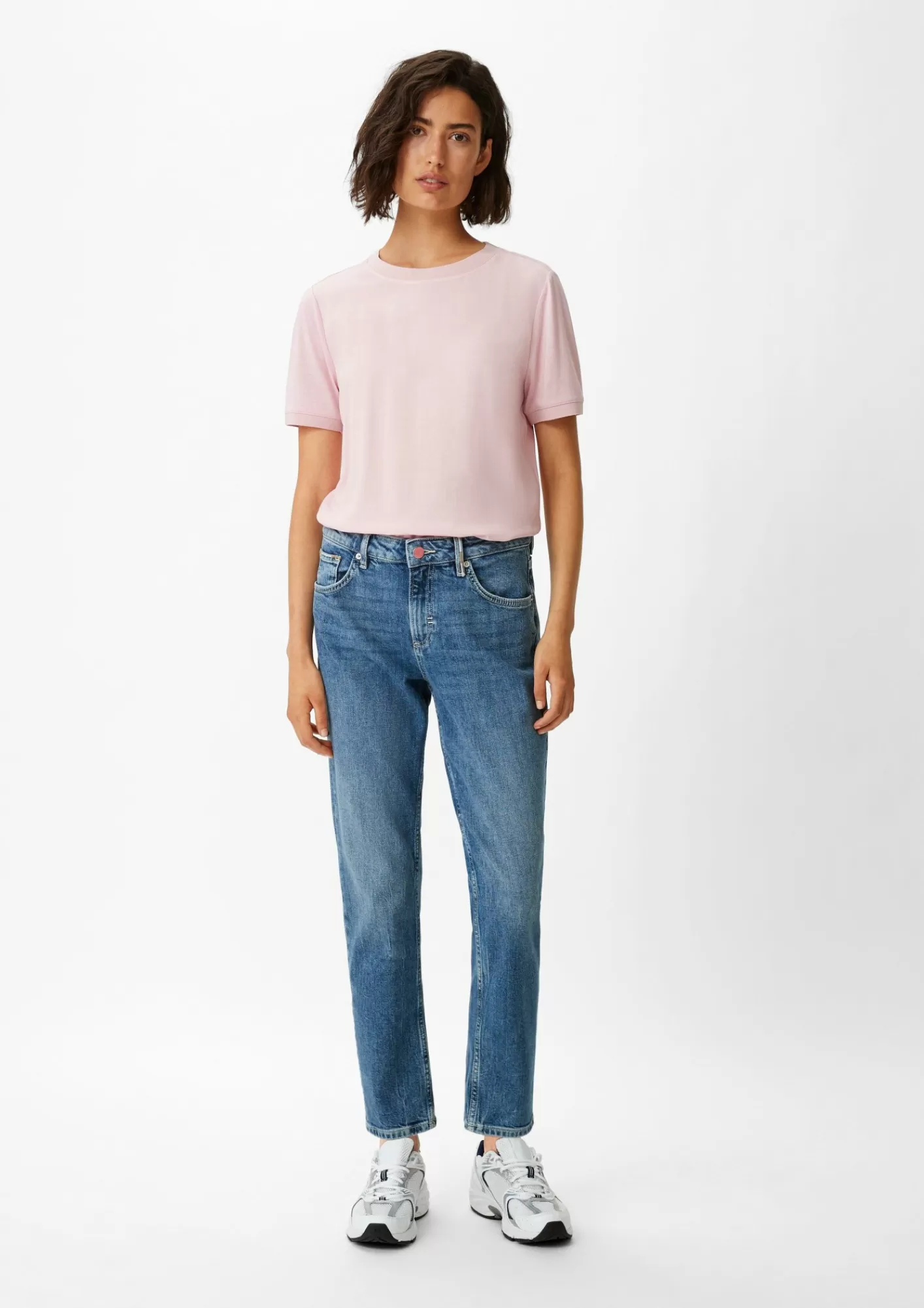 Best Comma Relaxed: Jeans Mit Geradem Beinverlauf