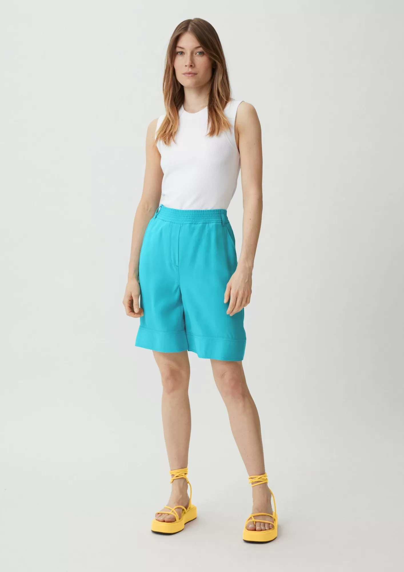 Best Comma Relaxed: Shorts Aus Viskosemix