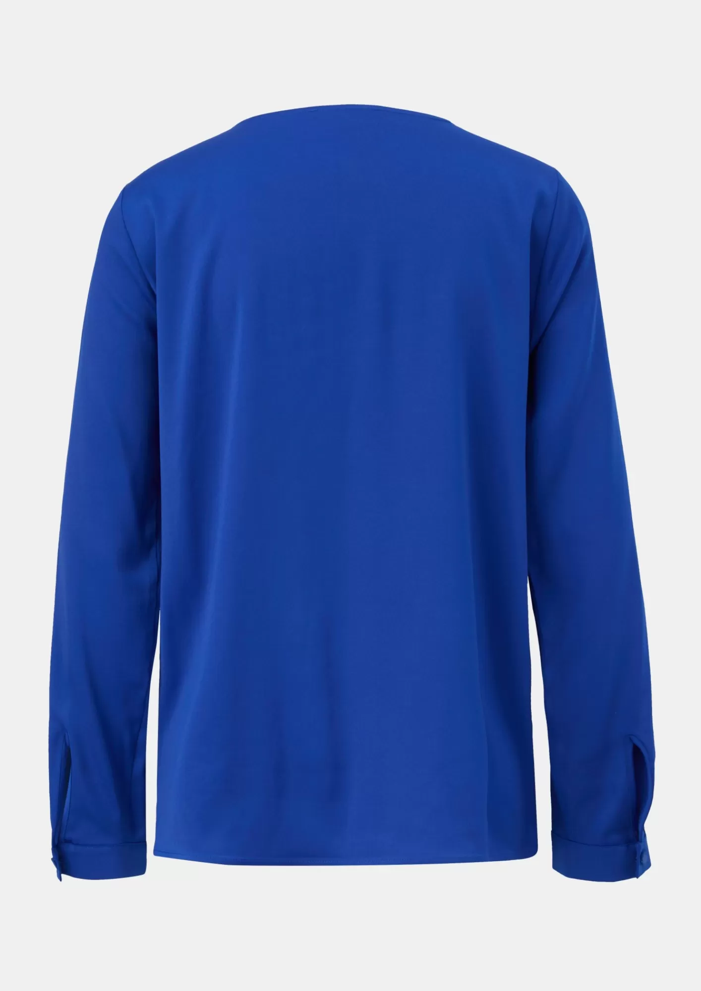 Fashion Comma Satinbluse Mit Tunika-Ausschnitt