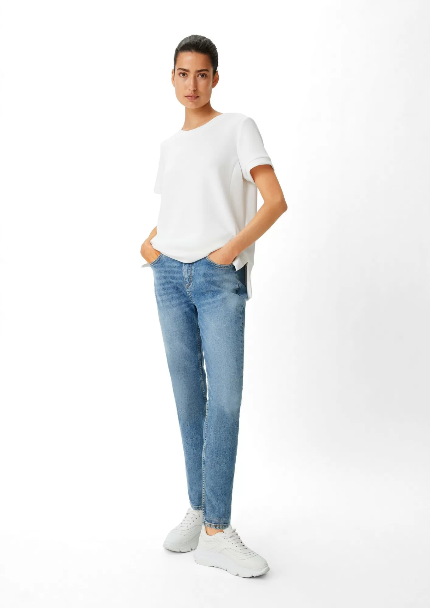 Best Sale Comma Skinny: Jeans Aus Baumwollstretch