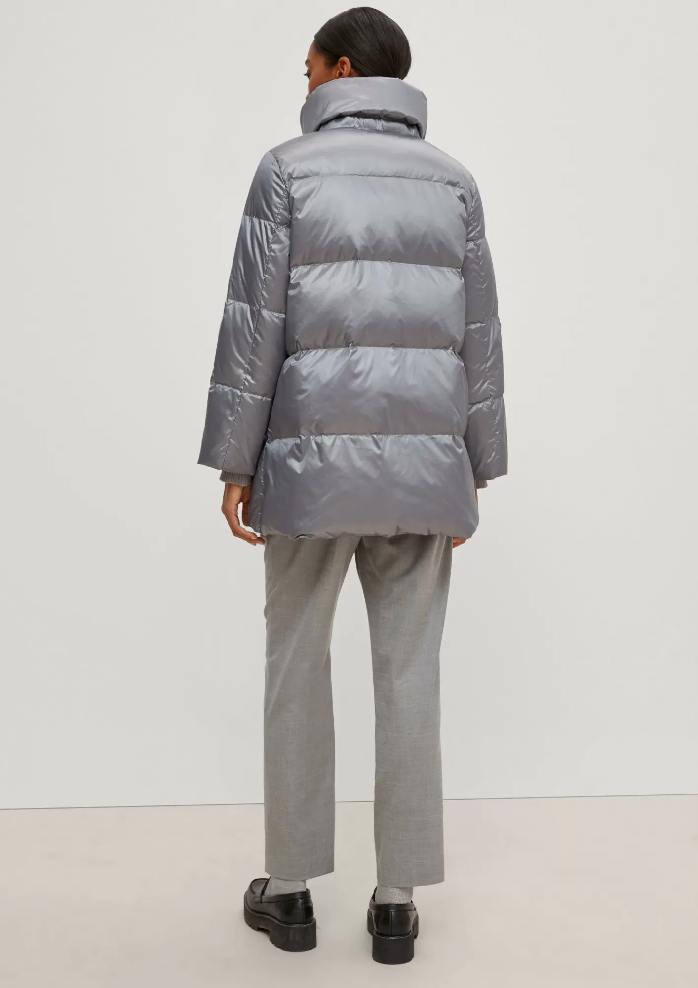 New Comma Steppjacke Mit Grosem Stehkragen