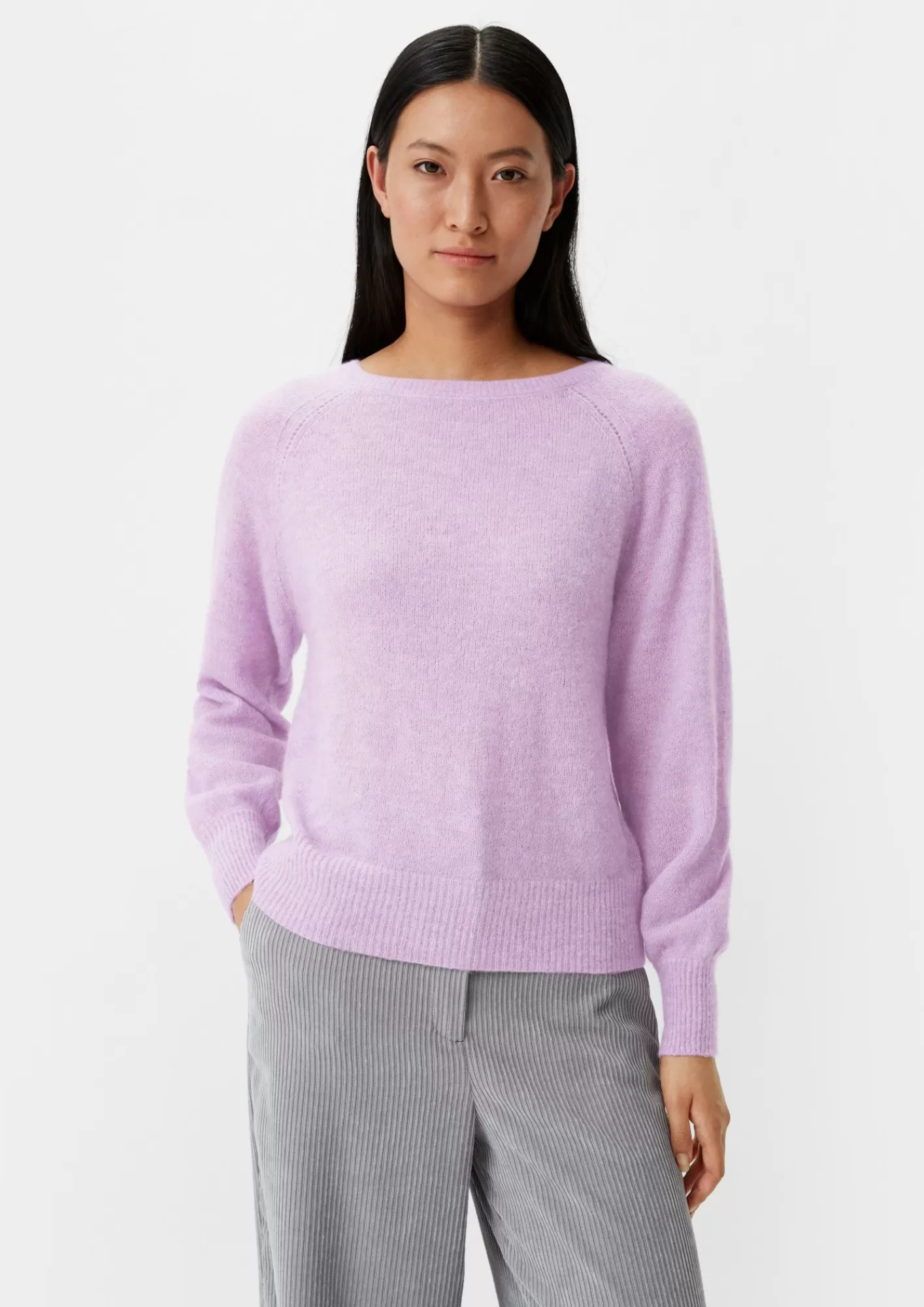 Outlet Comma Strickpulli Aus Wollmix