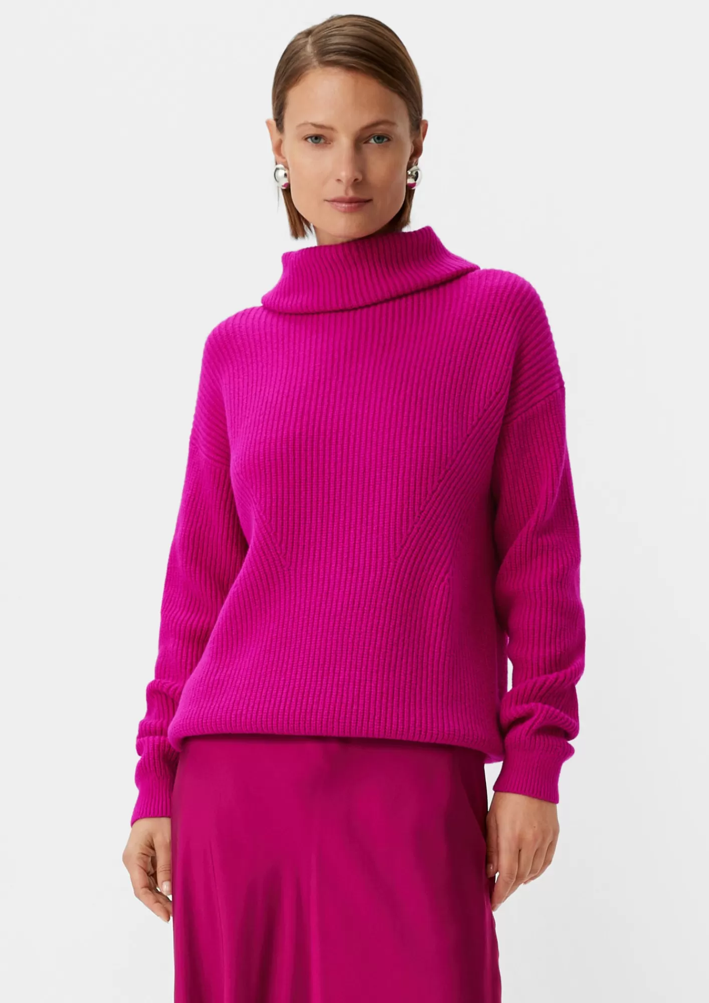 Cheap Comma Strickpullover Mit Turtleneck