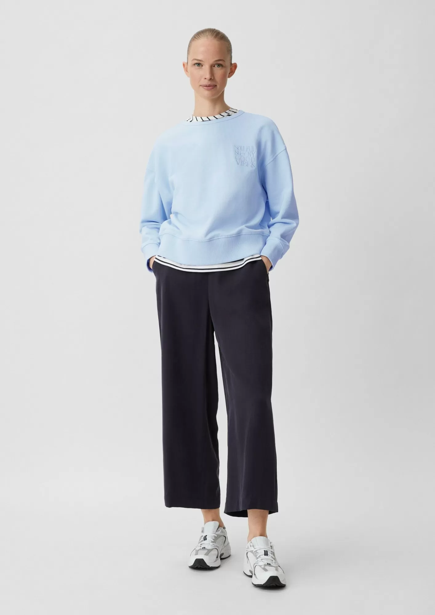 Cheap Comma Sweatshirt Im Relaxed Fit