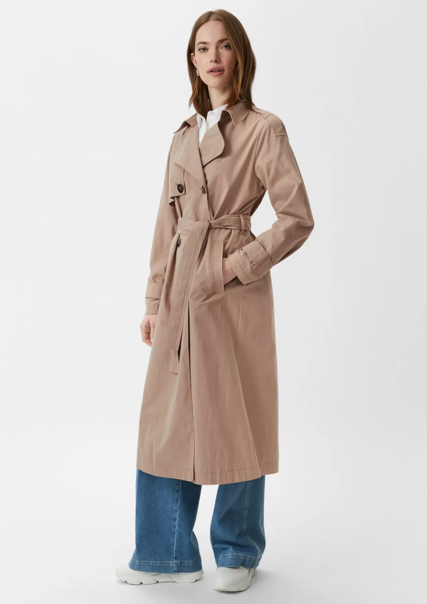 Best Comma Trenchcoat Mit Bindegurtel