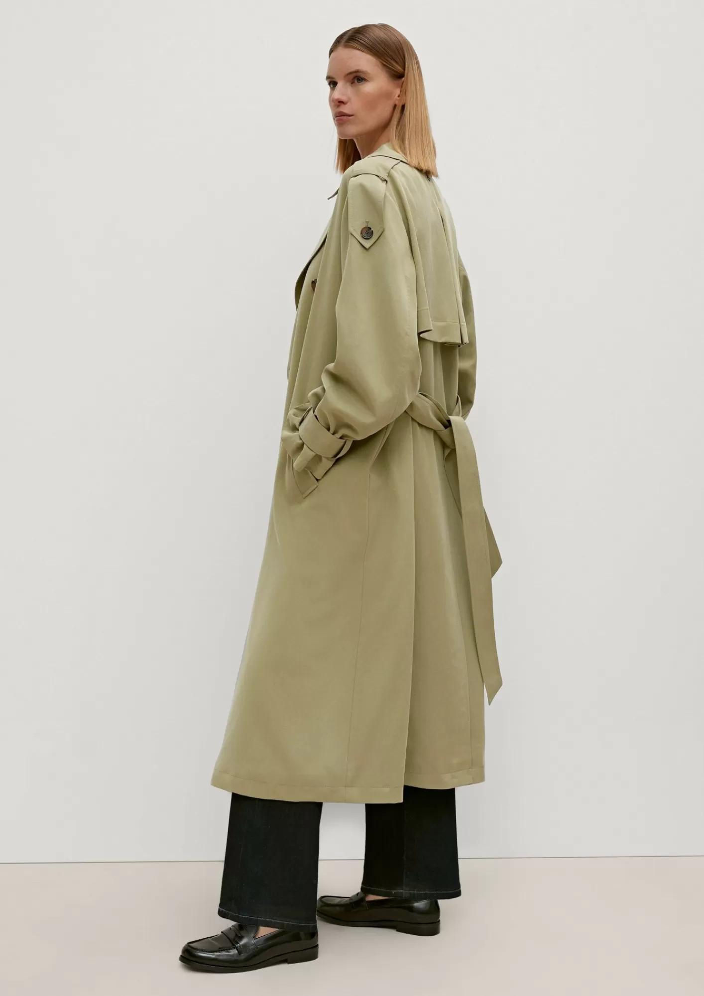 Best Comma Trenchcoat Mit Bindegurtel